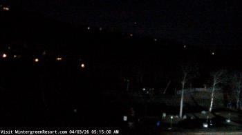 Weather camera view of Wintergreen Mtn. at 3600 ft. elev..