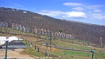 Weather camera view of Wintergreen Mtn. at 3600 ft. elev..
