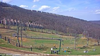 Weather camera view of Wintergreen Mtn. at 3600 ft. elev..