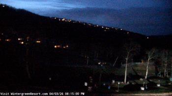 Weather camera view of Wintergreen Mtn. at 3600 ft. elev..