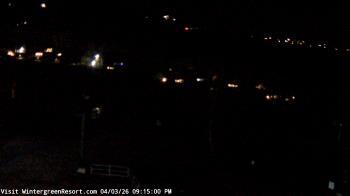 Weather camera view of Wintergreen Mtn. at 3600 ft. elev..