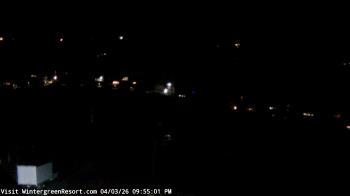 Weather camera view of Wintergreen Mtn. at 3600 ft. elev..