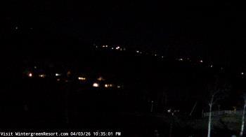 Weather camera view of Wintergreen Mtn. at 3600 ft. elev..