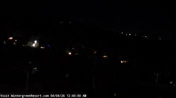 Weather camera view of Wintergreen Mtn. at 3600 ft. elev..