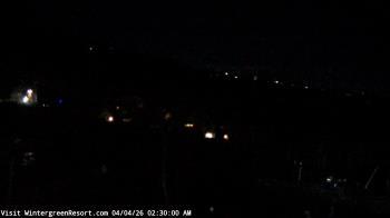 Weather camera view of Wintergreen Mtn. at 3600 ft. elev..