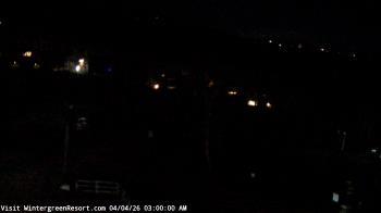 Weather camera view of Wintergreen Mtn. at 3600 ft. elev..