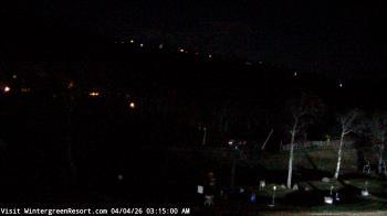 Weather camera view of Wintergreen Mtn. at 3600 ft. elev..
