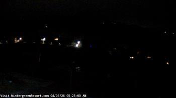 Weather camera view of Wintergreen Mtn. at 3600 ft. elev..