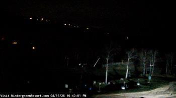 Weather camera view of Wintergreen Mtn. at 3600 ft. elev..