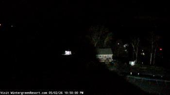 Weather camera view of Wintergreen Mtn. at 3600 ft. elev..