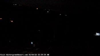 Weather camera view of Wintergreen Mtn. at 3600 ft. elev..