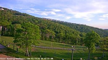 Weather camera view of Wintergreen Mtn. at 3600 ft. elev..