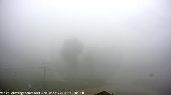 Weather camera view of Wintergreen Mtn. at 3600 ft. elev..