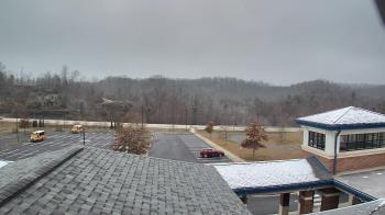 Weather camera view of Wrigley Elementary School.