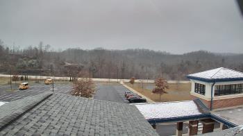 Weather camera view of Wrigley Elementary School.