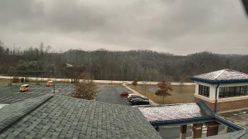 Weather camera view of Wrigley Elementary School.