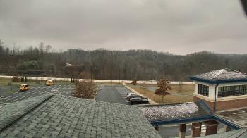 Weather camera view of Wrigley Elementary School.