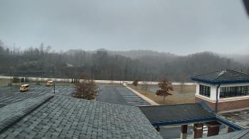 Weather camera view of Wrigley Elementary School.