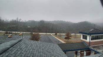 Weather camera view of Wrigley Elementary School.