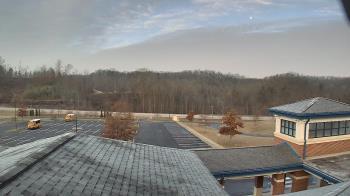 Weather camera view of Wrigley Elementary School.