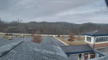 Weather camera view of Wrigley Elementary School.