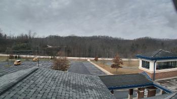 Weather camera view of Wrigley Elementary School.