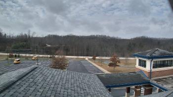 Weather camera view of Wrigley Elementary School.