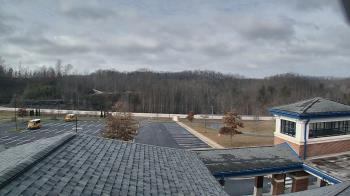 Weather camera view of Wrigley Elementary School.