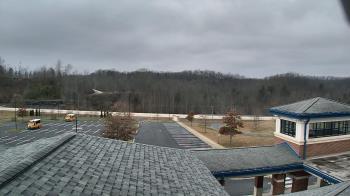 Weather camera view of Wrigley Elementary School.