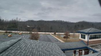 Weather camera view of Wrigley Elementary School.