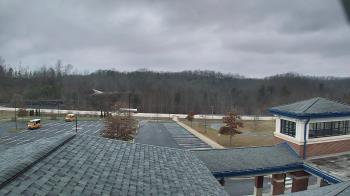 Weather camera view of Wrigley Elementary School.