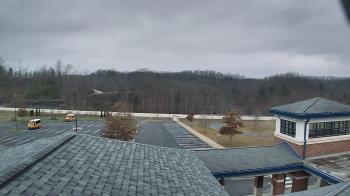 Weather camera view of Wrigley Elementary School.
