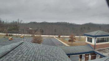 Weather camera view of Wrigley Elementary School.