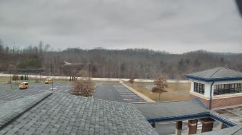 Weather camera view of Wrigley Elementary School.