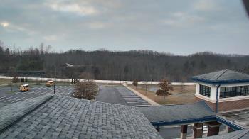 Weather camera view of Wrigley Elementary School.