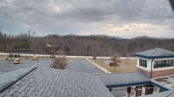 Weather camera view of Wrigley Elementary School.