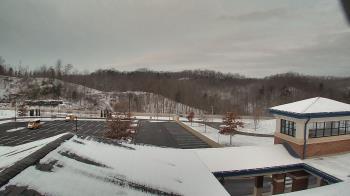 Weather camera view of Wrigley Elementary School.