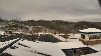 Weather camera view of Wrigley Elementary School.