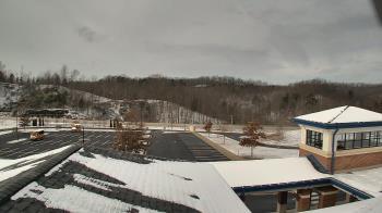 Weather camera view of Wrigley Elementary School.