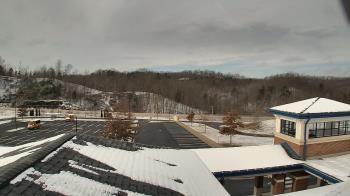 Weather camera view of Wrigley Elementary School.