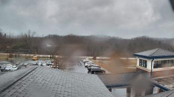 Weather camera view of Wrigley Elementary School.