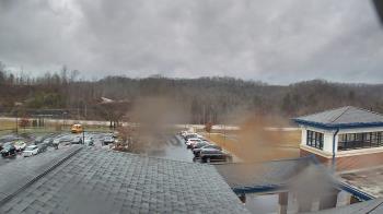 Weather camera view of Wrigley Elementary School.