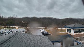 Weather camera view of Wrigley Elementary School.