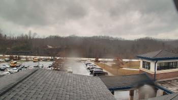 Weather camera view of Wrigley Elementary School.