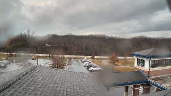 Weather camera view of Wrigley Elementary School.
