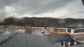Weather camera view of Wrigley Elementary School.