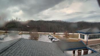 Weather camera view of Wrigley Elementary School.