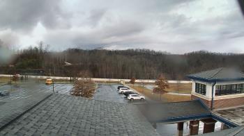 Weather camera view of Wrigley Elementary School.