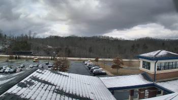 Weather camera view of Wrigley Elementary School.