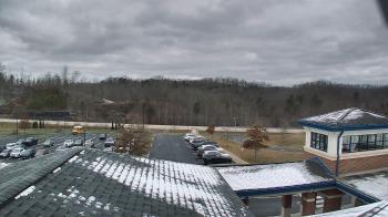 Weather camera view of Wrigley Elementary School.